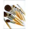 Makeup Brush, Foundation Brush (Round Flat), Made in Japan