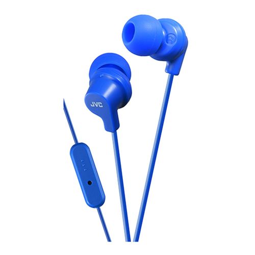 JVC in-Ear Headphones with Microphone (Blue) (JVCHAFR15A)