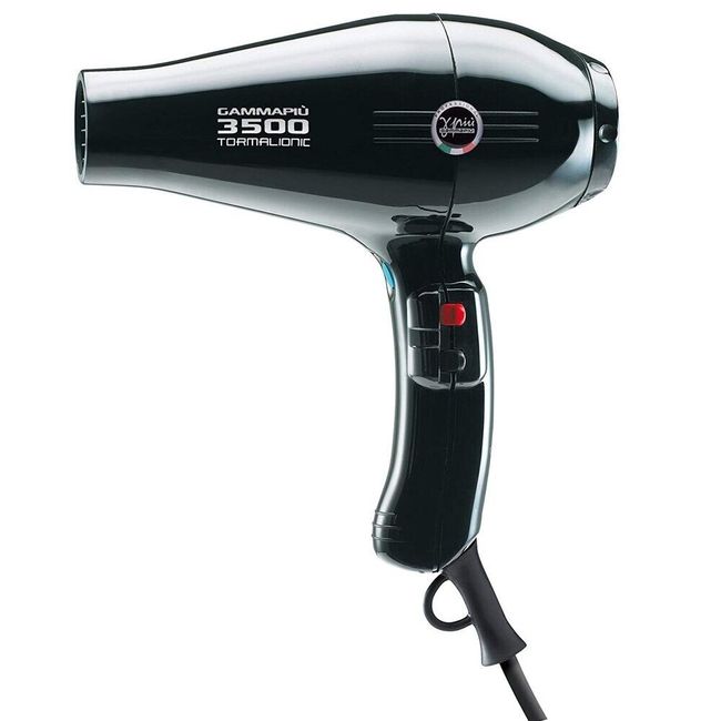 GammaPiù 3500 Tormalionic  Professional Hair Dryer | Black