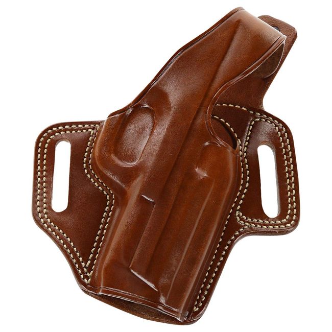 Galco Fletch High Ride Belt Holster for Glock 19, 23, 32 (Tan, Right-Hand)