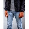 Hestra Deerskin Primaloft Rib Winter Work Gloves - Black - 9