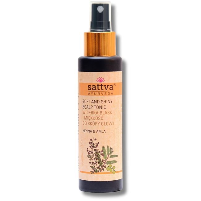 Sattva ayurveda Haar- und Kopfhaut-Tonikum Henna & Amla, 100 ml