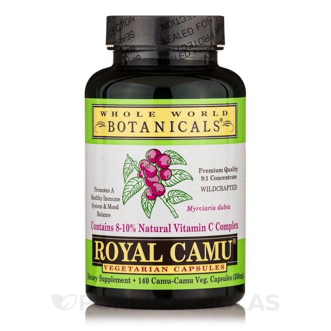 Whole World Botanicals Royal Camu 140 caps