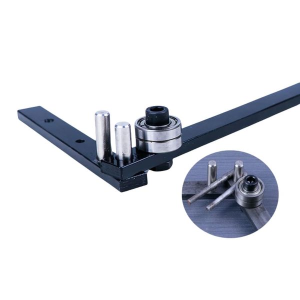 WXQ Manual Rebar Bender Rebar Bending Machine Manual Round Steel Rebar Stainless Steel Rod Flat Iron Aluminum Products DIY Braided Basket Anchor Hook Iron Steel Copper Bar Light Bracket Steel Bar