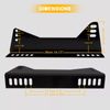 2PCS Universal Racing Side Mount Brackets Fits Recaro Bride OMP Bucket Seat