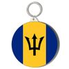 Gift Insanity BARBADOS FLAG 58mm Keyring