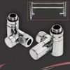 Chrome Dual Fuel Valves & 900W Single Heat Electric Heating Element