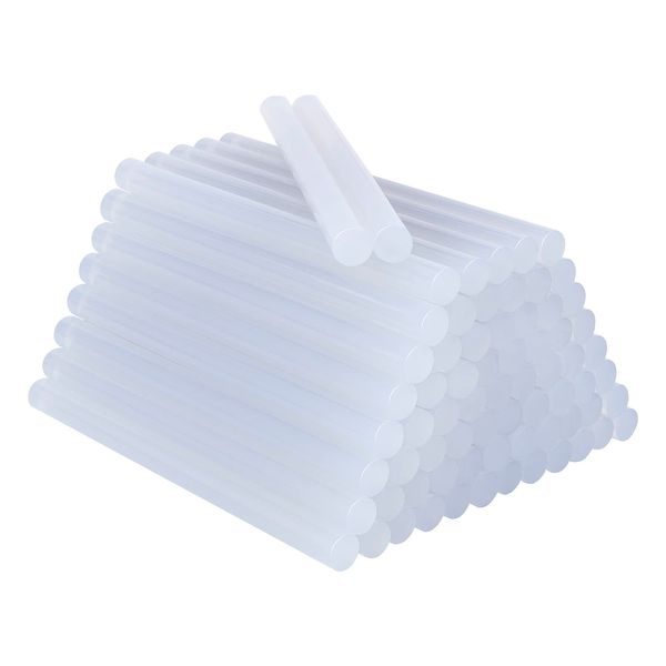 Hot Glue Sticks for Hot Glue Gun, BEEWAY 50 Pack 7mm x 100mm Hot Glue Gun Sticks - SGS Approved