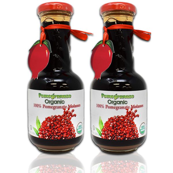 USDA Organic Pomegranate Molasses (2 Pack)