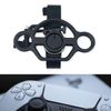 CHOWONE Mini Steering Wheel for PS5 Game Controller Remote Control Accessory for PS5 Racing Games Controller Steering Wheel Attachment PS Controller Wheel (Black)