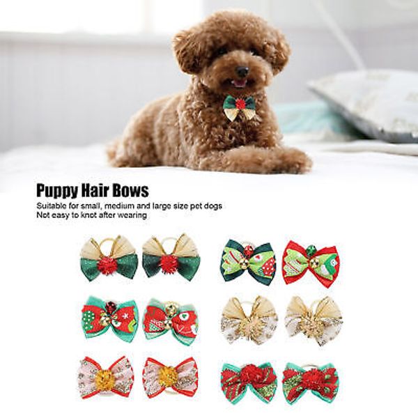 Pet Bows Cute Dog Puppy Hair Bows Hair Decoration Bowknot Grooming Accessories