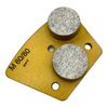 6 Pack Grinding Discs for Bolt-on Grinders Medium Concrete Surface 60 Grit