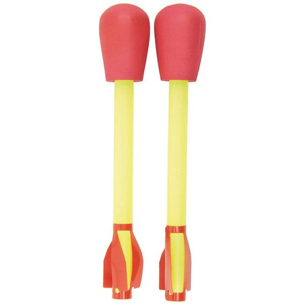 Stomp Rocket Ultra Rocket Refills, 2 Rockets - Replacement Foam-Tipped Rockets for Kids - Fun Backyard & Outdoor Kids Toys Gifts for Boys & Girls