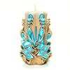 Ocean - Carved candle - Easter - Wedding - Birthday - Gift - Halloween  Handmade