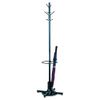 Safco Products 4168BL Costumer Coat Rack Tree with Umbrella Stand, Black