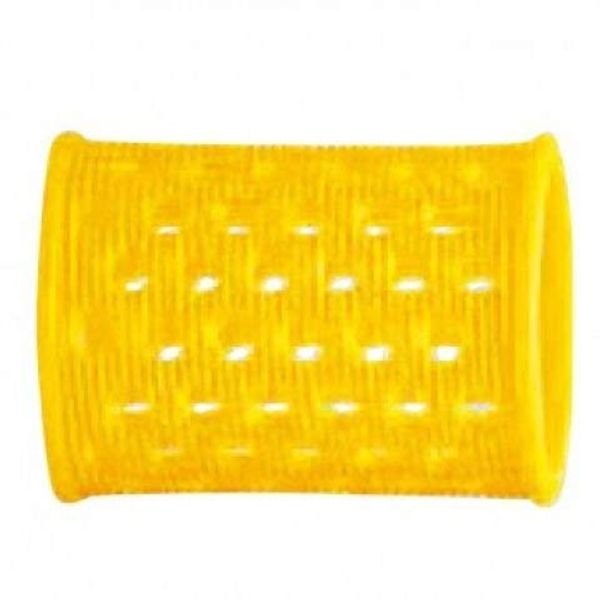 Efalock Original Grip Short Hair Rollers - Yellow, Diameter 30 mm, Pack of 10