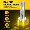 AUXITO H1 LED Headlight Bulb Conversion Kit High Low Beam Lamp 6500K Super White