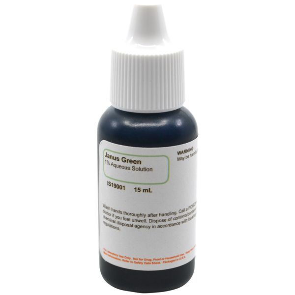 1% Janus Green Solution, 15ml - Laboratory Grade - Innovating Science