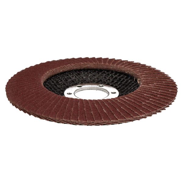 10 x Flat Discs 120 Grit For Angle Grinder 4.5" (115mm) Flat Sanding Grinding