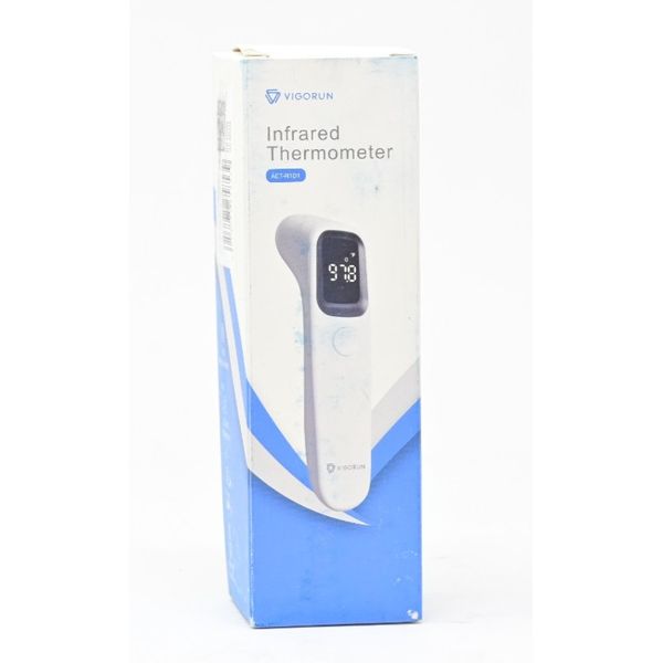 VIGORUN INFRARED THERMOMETER Model No AET-R1D1 Handheld 2 AAA batteries required