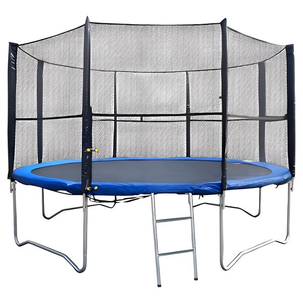 BodyRip Upper Bounce Trampoline Replacement Safety Nets - 10ft for 8-Poles Safety Net Replacement with 4x5mm Polystyrene Mesh Holes and Enclosure Netting - Trampolines Enclosure Net for Kids