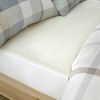 Catherine Lansfield Thermal Fleece Fitted Underblanket Double Under Fitted Sheet Cream