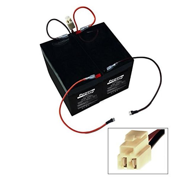 Razor 24 Volt 4.5 Ah Battery Pack with Single Connector & Reset Wire for Razor E100 & E125 (Versions 16+), E150 (Version 6+), and E175 (Version 1+)