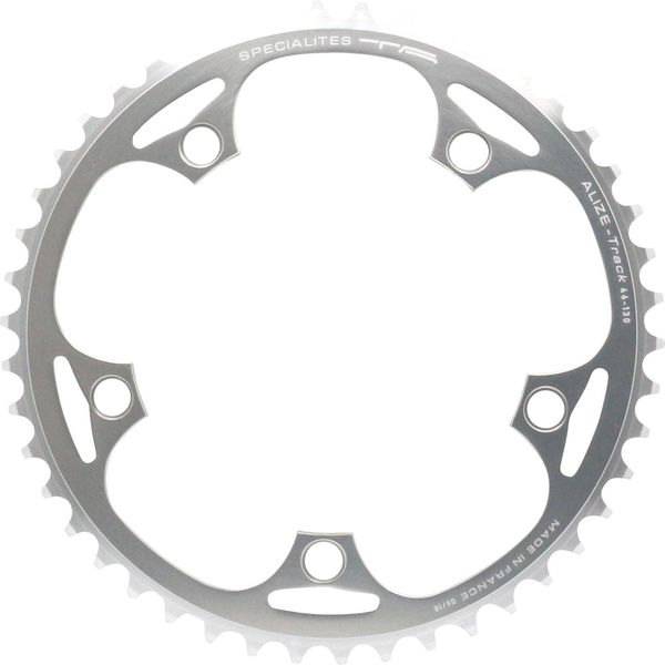 Spécialités TA Alizé Track 130pcd Chainring, 44t, Silver