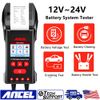 12V 24V Digital Car Battery Tester Load Charging Cranking System Test Analyzer
