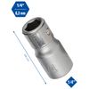 BRILLIANT TOOLS BT020912 1/4 Inch Bit Adapter [Powered by KS Tools]