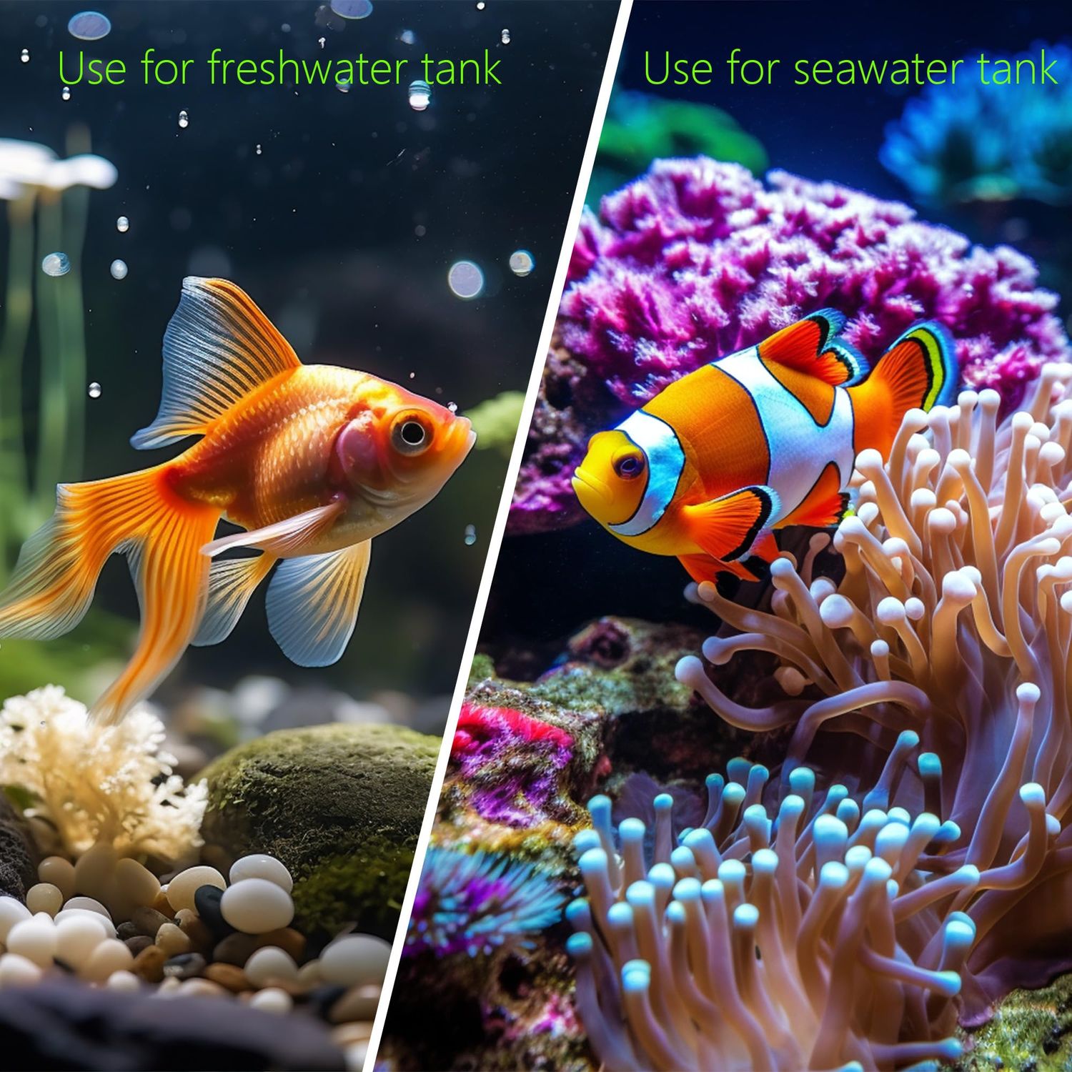 Aquarium Hideaway Rocks for Small Fishes, Shrimps to Breed, Play and Rest, Safe and Non-Toxic Ceramic Fish Tank Ornaments, Hideout Stone for Betta