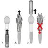 da Vinci Brush GUARDS - Brush Protector - Brush SLEEVES/Set with 6 Small & 6 Wide Pcs