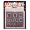 Padico Soft Mold 404190 UV Resin Mold, Cubes
