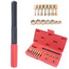 Metric Thread Chaser Set 15PCS Thread Cleaning Restorer Thread Repair Tool Kit