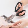 Kai DH3202 Kitchen Scissors, Moomin, Dishwasher-Safe, Black, SELECT100 x Moomin