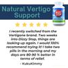 Dizzy Stop - Natural Vertigo Relief & Non Drowsy Motion Sickness Relief (80 cap)