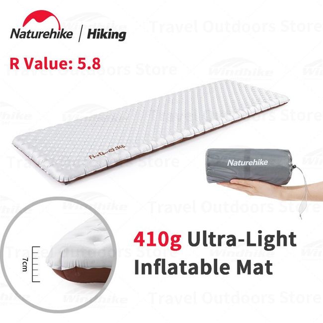 High R value 5.8] Inflatable Mattress Camping Naturehike