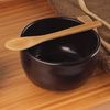 BambooMN 6.25" Reusable Solid Bamboo Teaspoons - Dining Flatware - Kitchen Utensils - 10 pcs