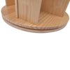 360 Rotating Open Storage Display Rack Floor Standing Bookcase for Kids Adults