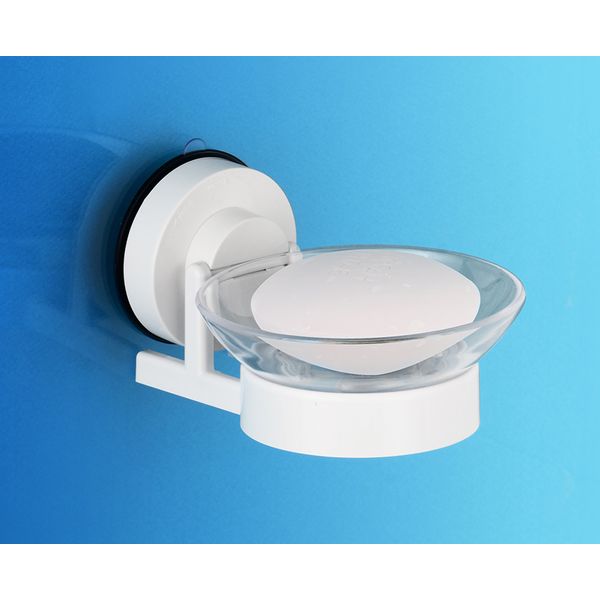 DeHub White Soap Dish R Adsorption