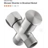 Glacier BayShower Diverter in Brushed Nickel