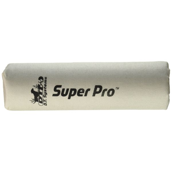 D.T. Systems Super-Pro Dog Training Launcher Dummy, Bright White, 10" (87108)