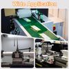sourcing map M12 x 80mm Adjustable Knobs Handle Male Thread Push Button Ratchet Quick Release Locking Rotating Bolt for Lathe Machinery, Black