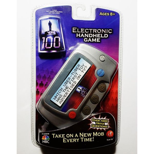 1 vs 100 Handheld Electronic Game (Irwin Toy, 2007) *NEW SEALED*