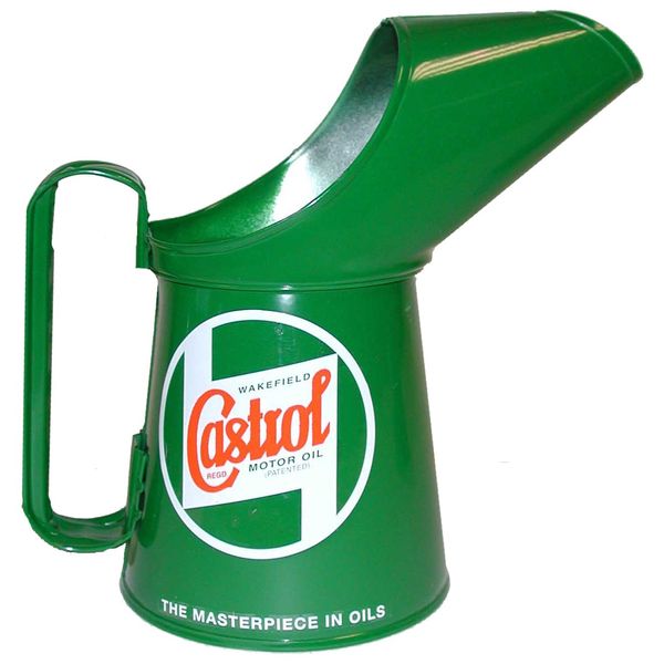 Classic Castrol J105 Pouring Jug, Green, 1 pt