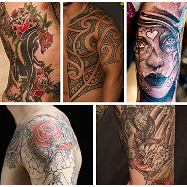 Dragonhawk Complete Tattoo Kit for Beginners 2 Pro Tattoo Machine Tattoo  Power Supply Kit Tattoo Inks 20 Tattoo Needles Tips Tattoo Supplies