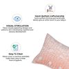 Crane Baby Velvel Pillow, Pink