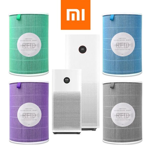 Xiaomi Air Purifier Filter Genuine [Misou] Mi Air 2 Pro 2S 2H 3H Xiaomi Filter RFID Recognition Label, Gray