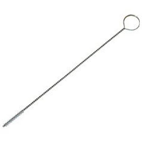 TRUSCO Small Diameter Pipe Brush, 0.1 inch (2.5 mm), Compatible with HACCP, Blue TMPB-2.5-B