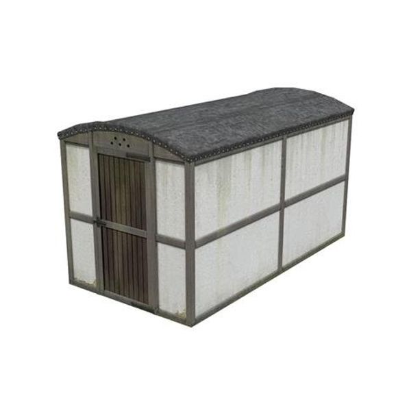 Bachmann 44-587 Scenecraft Fibre Board Hut (Pre-Built)